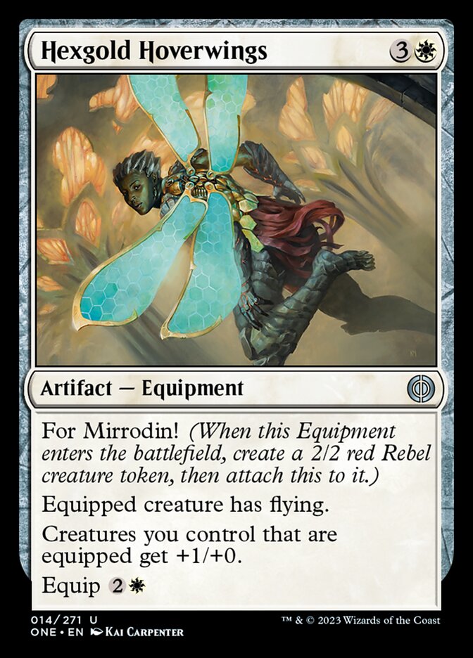 Hexgold Hoverwings [Phyrexia: All Will Be One] | Enigma On Main