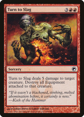 Turn to Slag [Scars of Mirrodin] | Enigma On Main