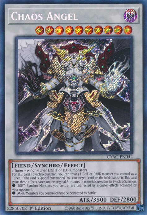 Chaos Angel [CYAC-EN044] Secret Rare | Enigma On Main