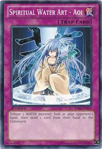 Spiritual Water Art - Aoi [Structure Deck: Realm of the Sea Emperor] [SDRE-EN037] | Enigma On Main