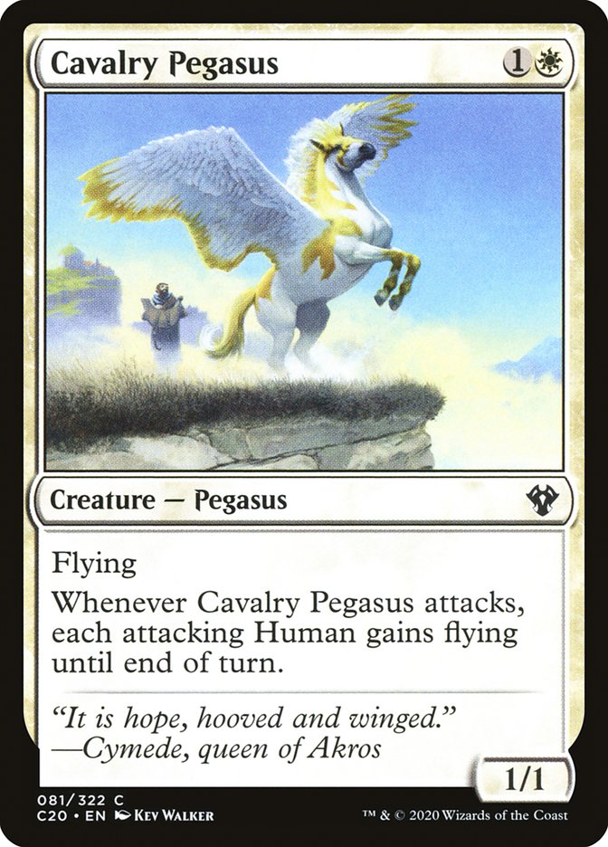 Cavalry Pegasus [Commander 2020] | Enigma On Main