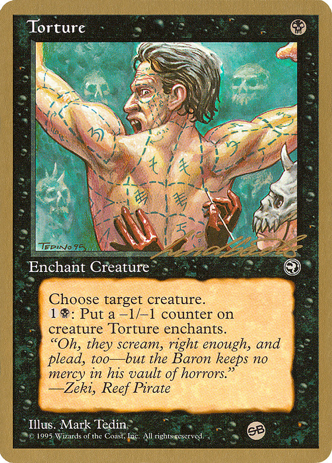 Torture (Leon Lindback) (SB) [Pro Tour Collector Set] | Enigma On Main