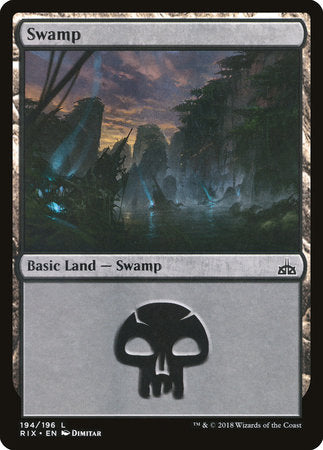 Swamp [Rivals of Ixalan] | Enigma On Main