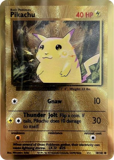 Pikachu (58/102) (Celebrations Metal Card) [Celebrations: 25th Anniversary] | Enigma On Main