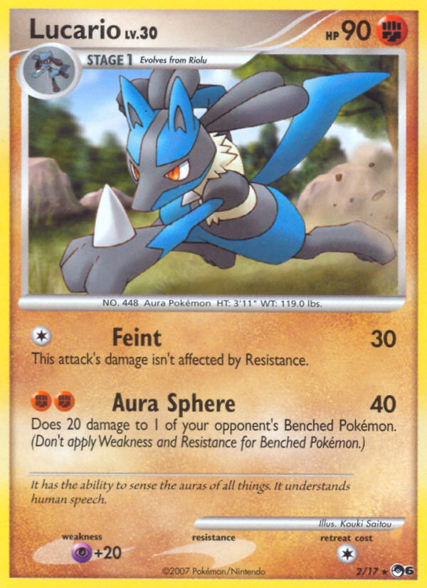 Lucario (2/17) [POP Series 6] | Enigma On Main