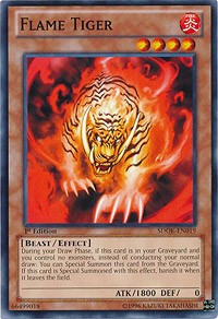 Flame Tiger [Structure Deck: Onslaught of the Fire Kings] [SDOK-EN019] | Enigma On Main