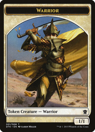 Warrior Token [Dragons of Tarkir Tokens] | Enigma On Main