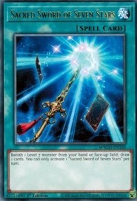 Sacred Sword of Seven Stars [MAGO-EN150] Rare | Enigma On Main