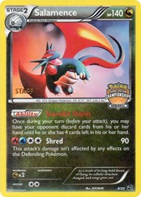 Salamence (8/20) (Regional Championship Promo Staff) [Black & White: Dragon Vault] | Enigma On Main