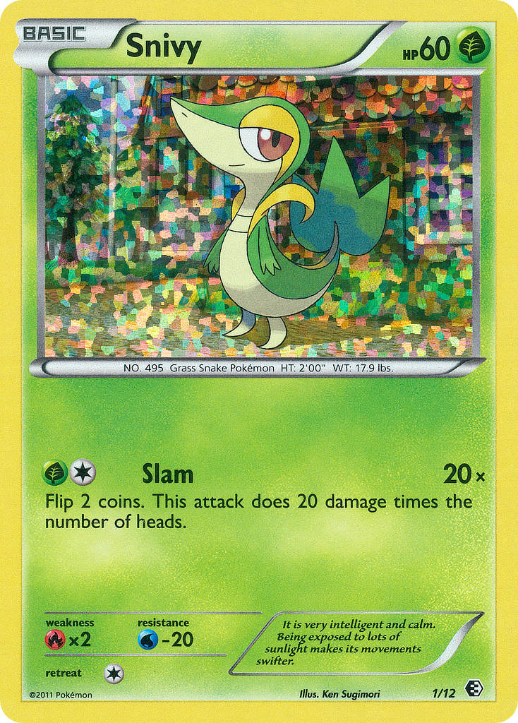 Snivy (1/12) [McDonald's Promos: 2011 Collection] | Enigma On Main