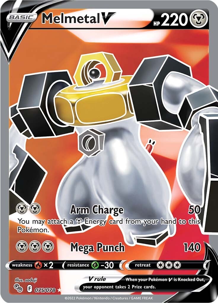 Melmetal V (075/078) [Pokémon GO] | Enigma On Main