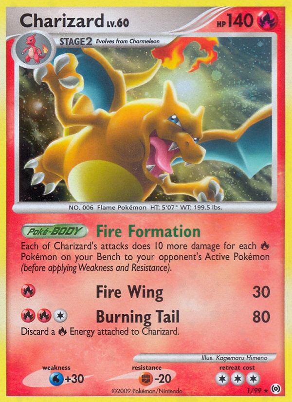 Charizard (1/99) [Platinum: Arceus] | Enigma On Main