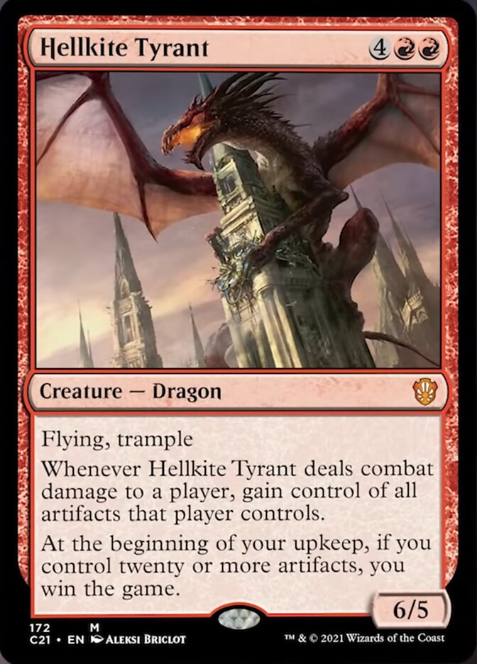 Hellkite Tyrant [Commander 2021] | Enigma On Main