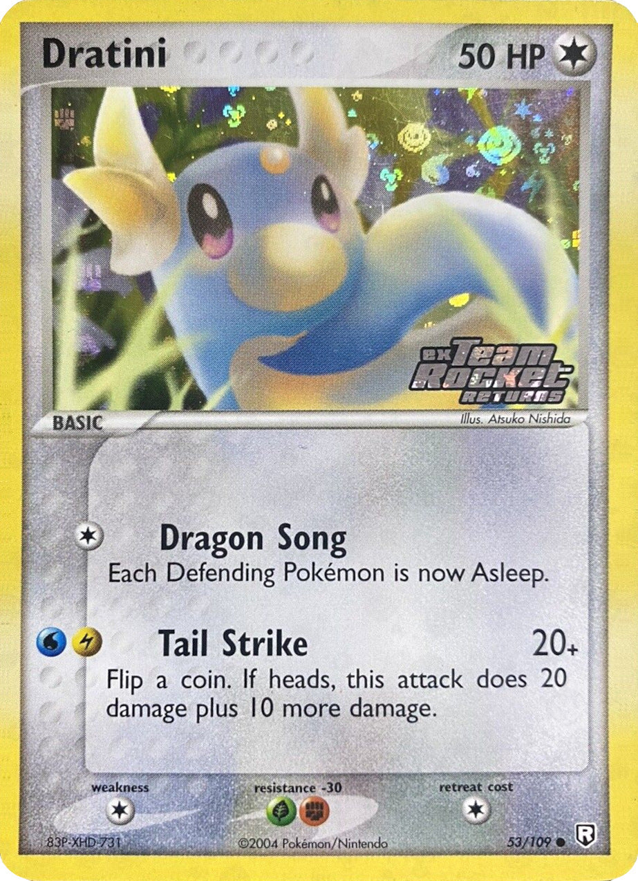 Dratini (53/109) (Stamped) [EX: Team Rocket Returns] | Enigma On Main