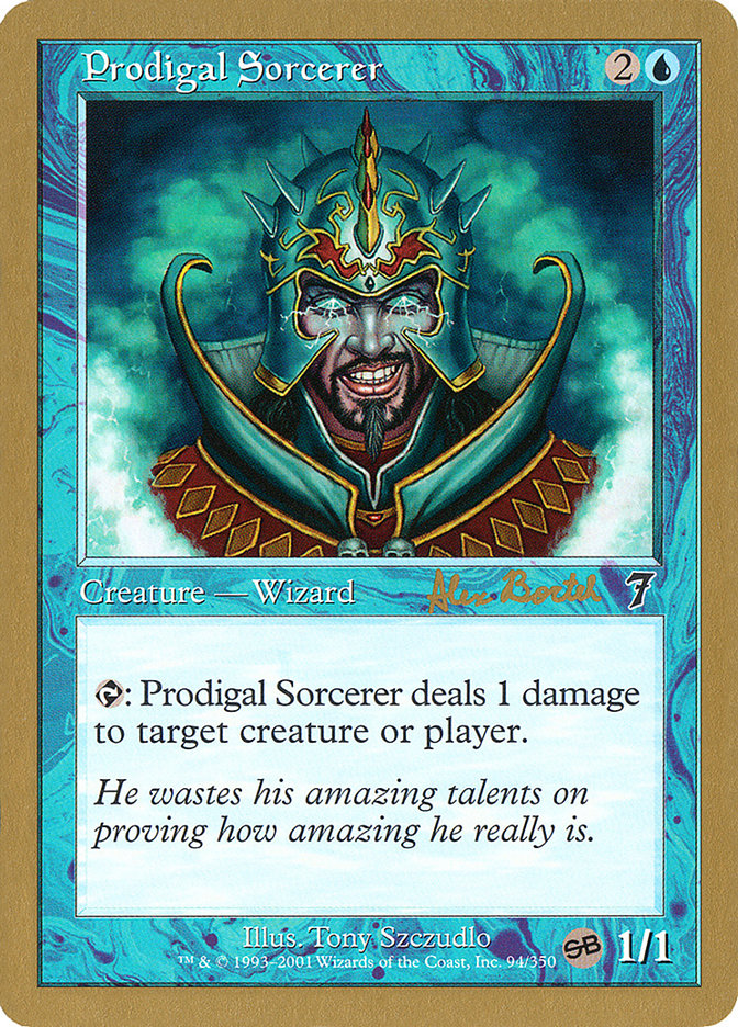 Prodigal Sorcerer (Alex Borteh) (SB) [World Championship Decks 2001] | Enigma On Main