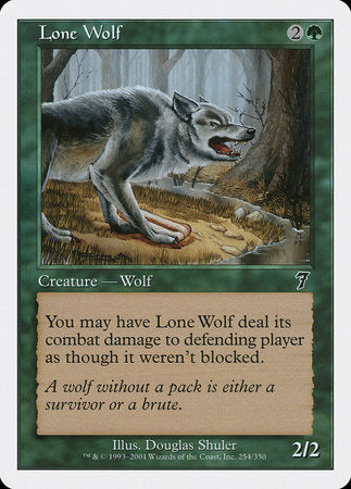 Lone Wolf [Seventh Edition] | Enigma On Main