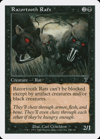 Razortooth Rats [Seventh Edition] | Enigma On Main