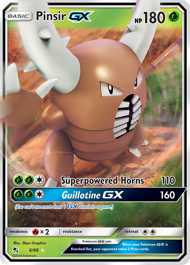 Pinsir GX (6/68) [Sun & Moon: Hidden Fates] | Enigma On Main