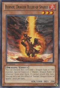 Burner, Dragon Ruler of Sparks [Lord of the Tachyon Galaxy] [LTGY-EN097] | Enigma On Main