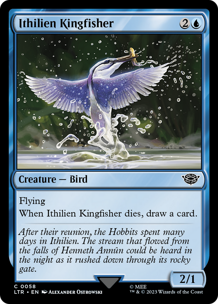 Ithilien Kingfisher [The Lord of the Rings: Tales of Middle-Earth] | Enigma On Main