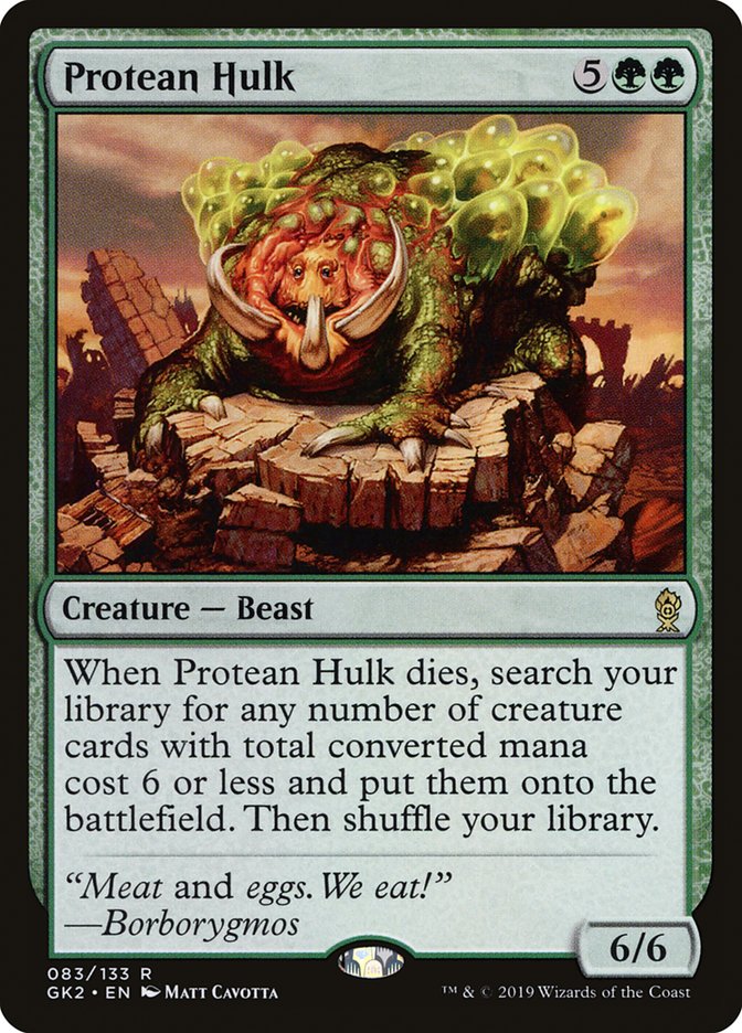 Protean Hulk [Ravnica Allegiance Guild Kit] | Enigma On Main