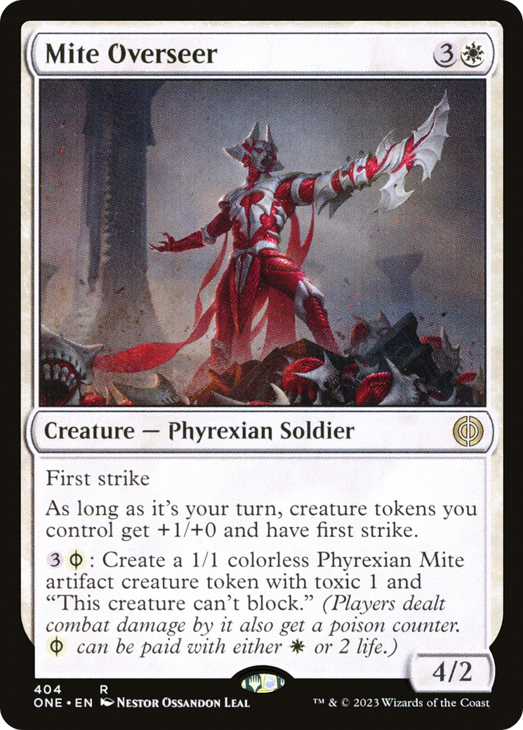 Mite Overseer [Phyrexia: All Will Be One] | Enigma On Main