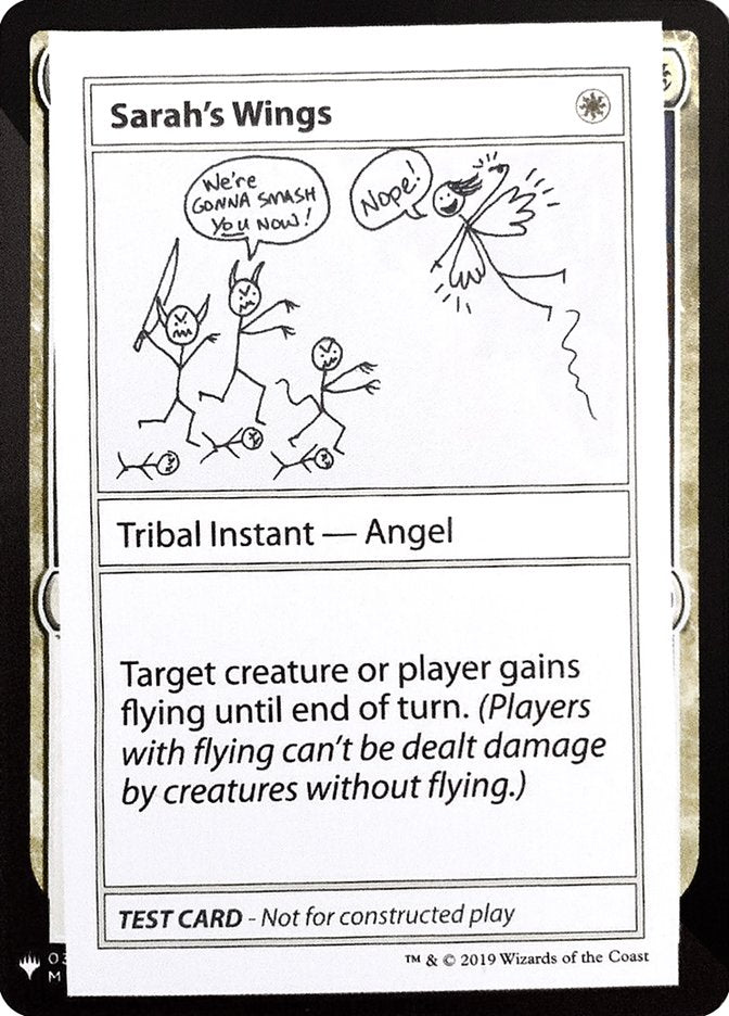 Sarah's Wings [Mystery Booster Playtest Cards] | Enigma On Main