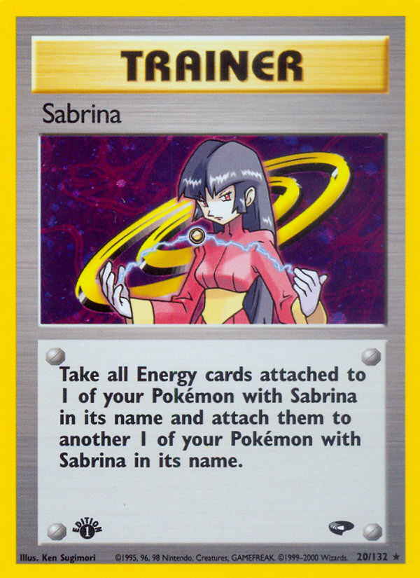 Sabrina (20/132) [Gym Challenge 1st Edition] | Enigma On Main