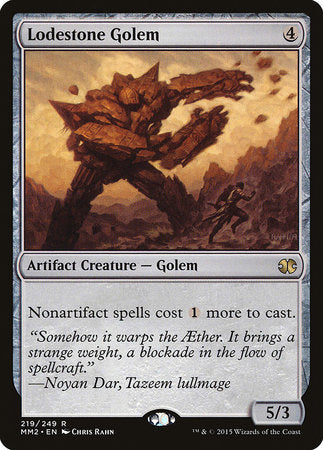 Lodestone Golem [Modern Masters 2015] | Enigma On Main