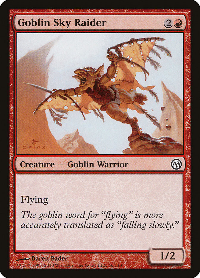 Goblin Sky Raider [Duels of the Planeswalkers] | Enigma On Main