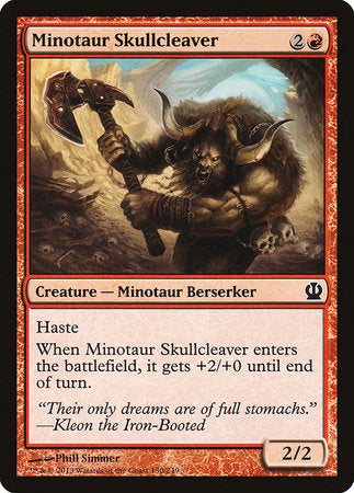 Minotaur Skullcleaver [Theros] | Enigma On Main