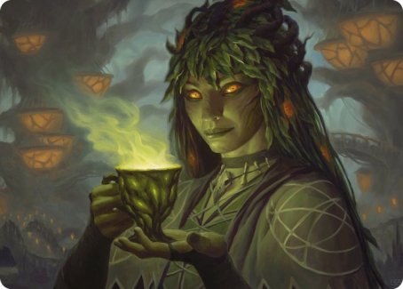 Dina, Soul Steeper Art Card [Strixhaven: School of Mages Art Series] | Enigma On Main