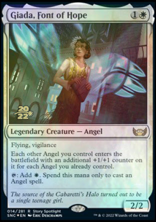 Giada, Font of Hope [Streets of New Capenna Prerelease Promos] | Enigma On Main