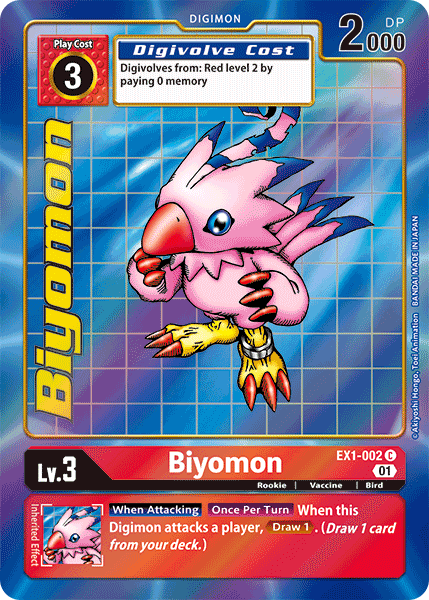 Biyomon [EX1-002] (Alternate Art) [Classic Collection] | Enigma On Main