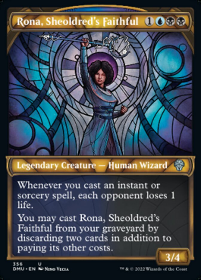 Rona, Sheoldred's Faithful (Showcase Textured) [Dominaria United] | Enigma On Main