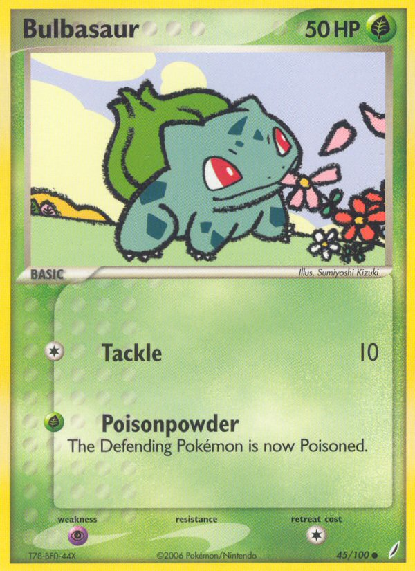 Bulbasaur (45/100) [EX: Crystal Guardians] | Enigma On Main