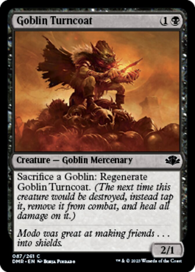 Goblin Turncoat [Dominaria Remastered] | Enigma On Main