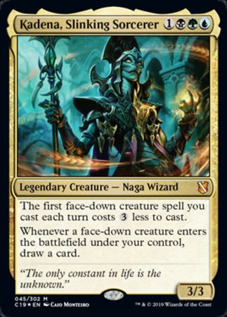 Kadena, Slinking Sorcerer [Commander 2019] | Enigma On Main