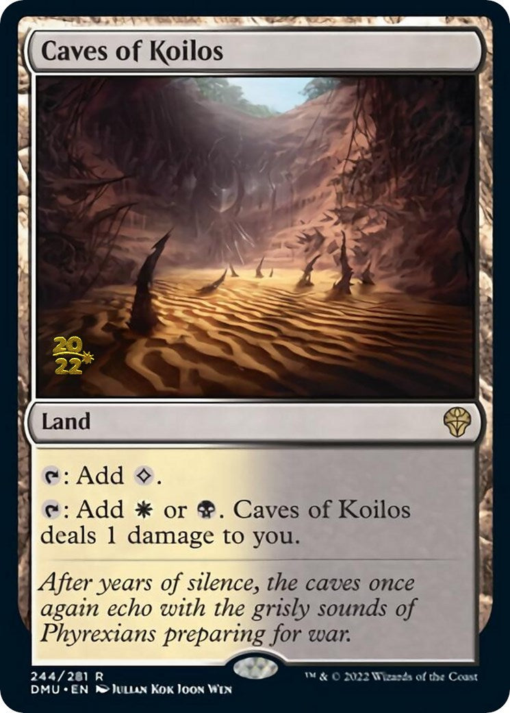 Caves of Koilos [Dominaria United Prerelease Promos] | Enigma On Main