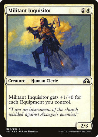 Militant Inquisitor [Shadows over Innistrad] | Enigma On Main