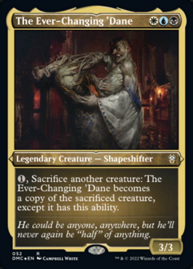 The Ever-Changing 'Dane (Foil Etched) [Dominaria United Commander] | Enigma On Main