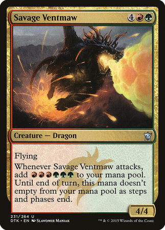 Savage Ventmaw [Dragons of Tarkir] | Enigma On Main