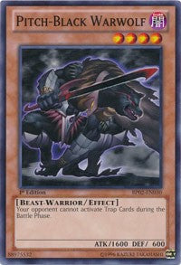 Pitch-Black Warwolf [Battle Pack 2: War of the Giants] [BP02-EN030] | Enigma On Main