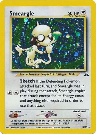 Smeargle (11/75) [Neo Discovery Unlimited] | Enigma On Main