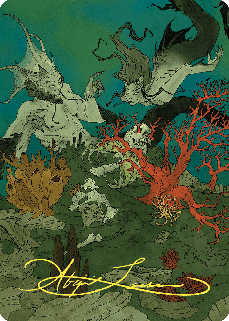 Curiosity Art Card (Gold-Stamped Signature) [Wilds of Eldraine Art Series] | Enigma On Main