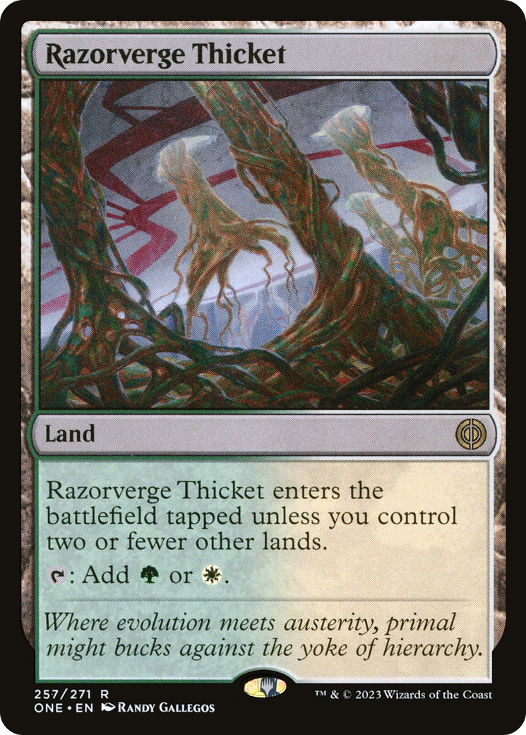Razorverge Thicket [Phyrexia: All Will Be One] | Enigma On Main