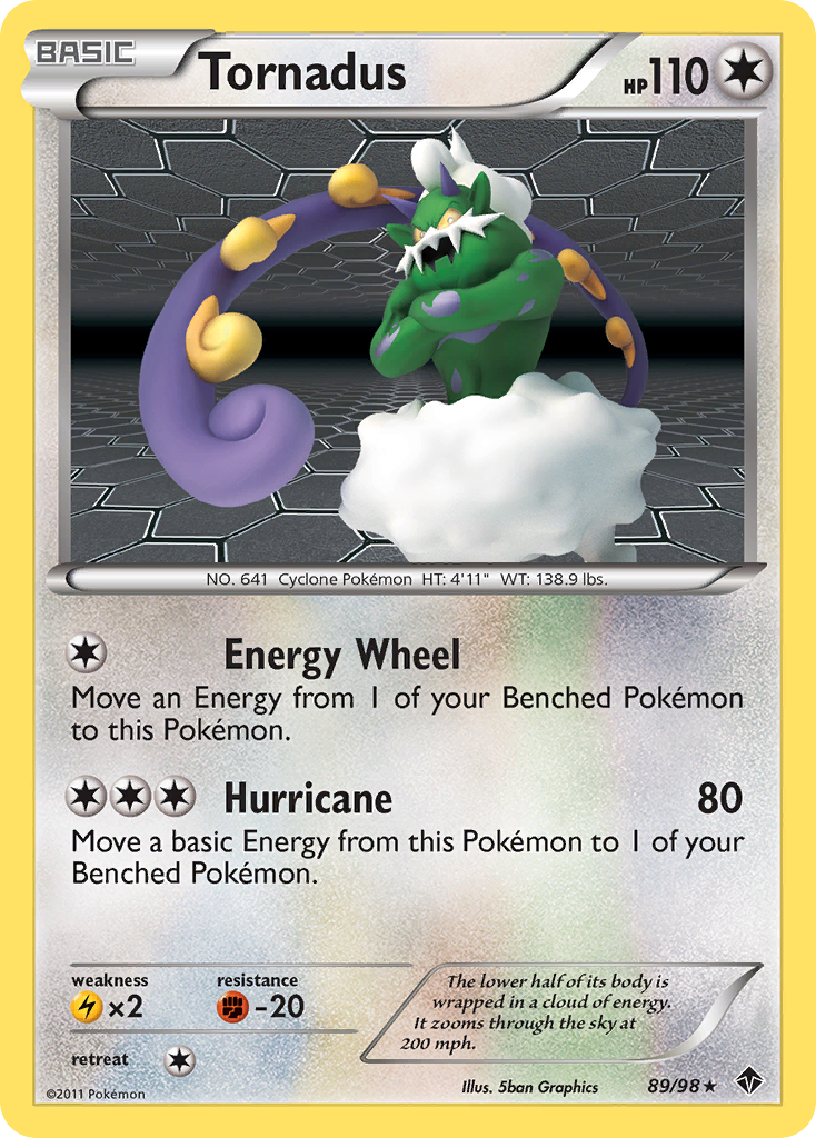 Tornadus (89/98) [Black & White: Emerging Powers] | Enigma On Main