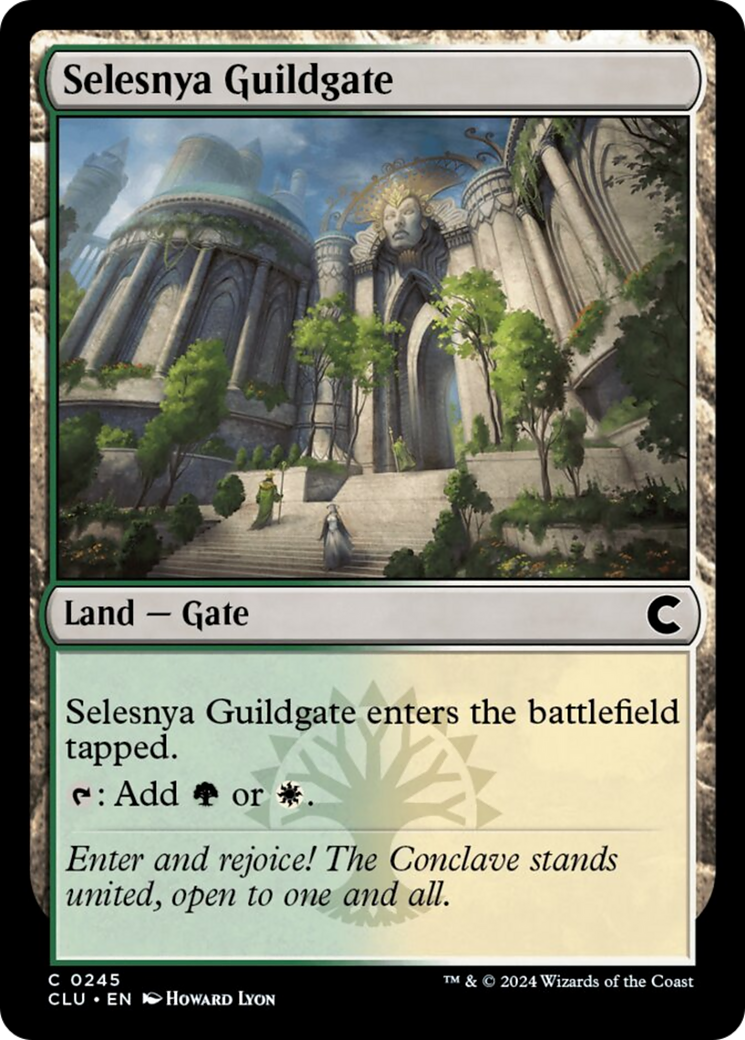 Selesnya Guildgate [Ravnica: Clue Edition] | Enigma On Main