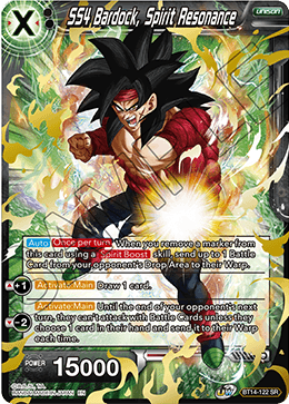 SS4 Bardock, Spirit Resonance (BT14-122) [Cross Spirits] | Enigma On Main