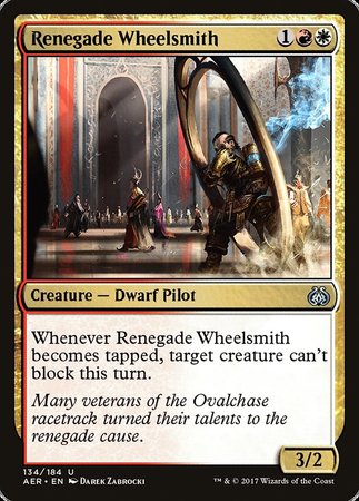 Renegade Wheelsmith [Aether Revolt] | Enigma On Main